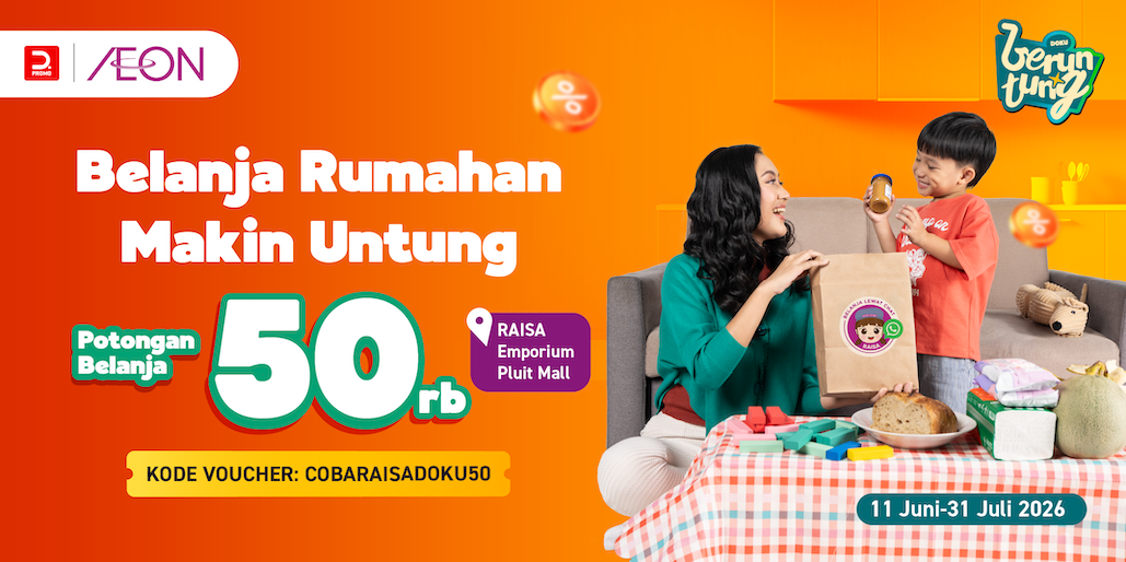 Belanja Rumahan Makin Untung