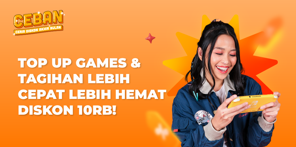 Top Up Games & Tagihan, Dompet Tetap Aman!