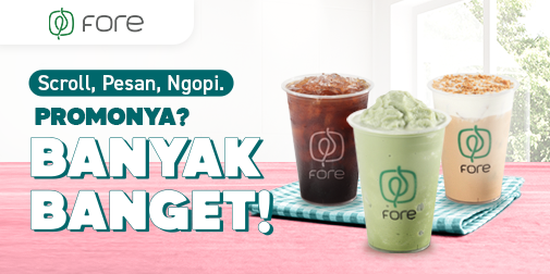 Pesan Kopi Lebih Mudah, Promonya Lebih Banyak