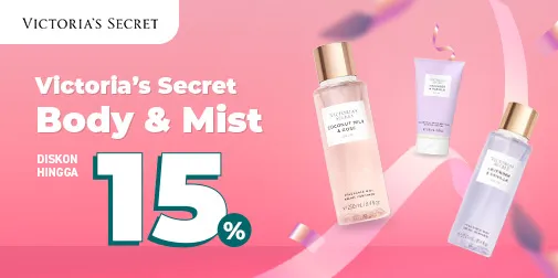 Jangan Lewatkan! Diskon 51% untuk Body & Mist Victoria’s Secret