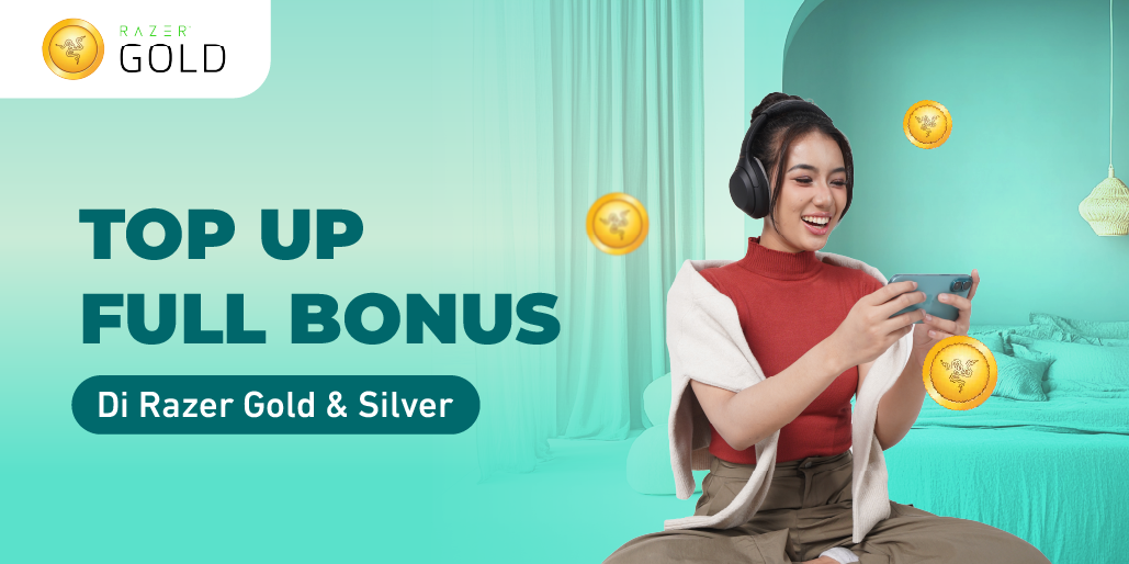 Top Up di Razer Gold & Silver, Promonya Berlimpah!