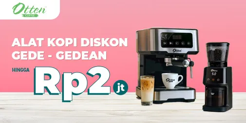 Promo Istimewa: Alat Kopi Diskon hingga Rp2 Juta!