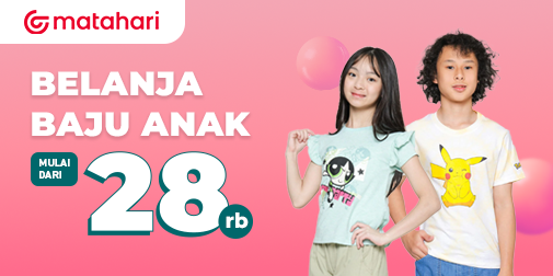 Baju Anak Lucu Mulai dari 28 Ribuan di Matahari