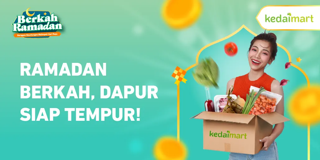 Ramadan Berkah, Urus Stok Dapur Makin Mudah