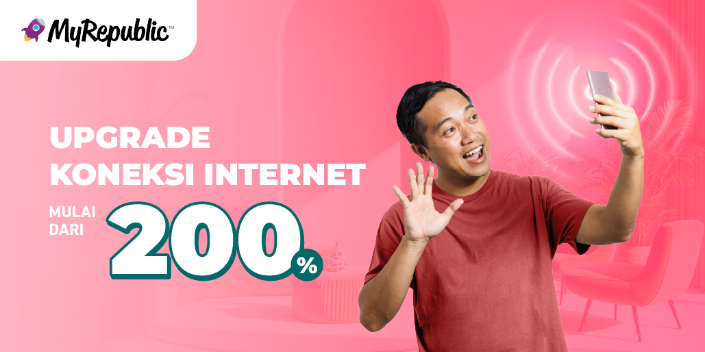 MyRepublic Mulai 200 Ribuan, Streaming dan Gaming Makin Lancar!