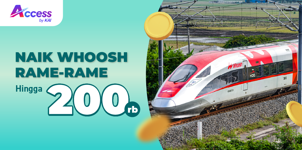Ramadan Group Deal: Naik Whoosh Cuma 200rb!