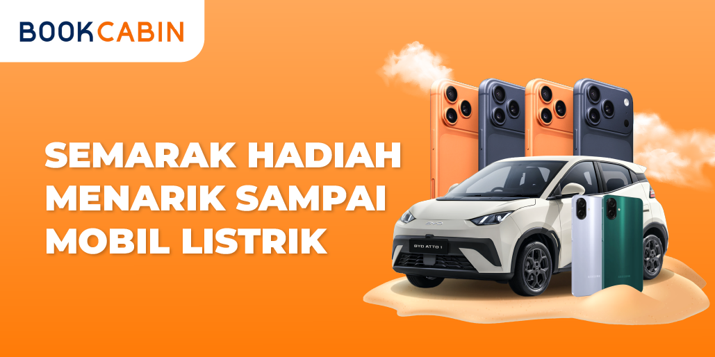 BookCabin Bagi-Bagi Rezeki, Bawa Pulang Mobil Listrik!