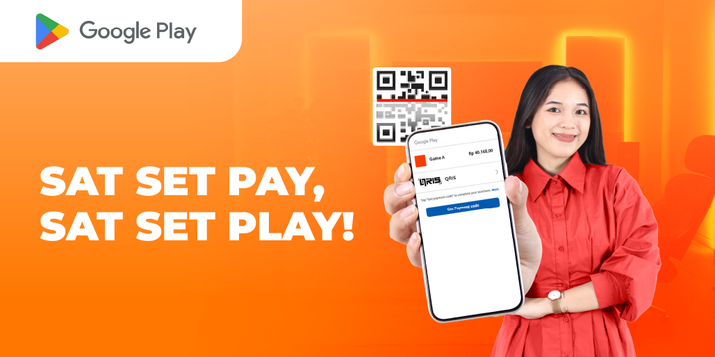 Main & Langganan Makin Praktis dengan QRIS di Google Play