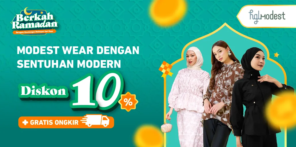 Modest, Modern, Siap untuk Ramadan