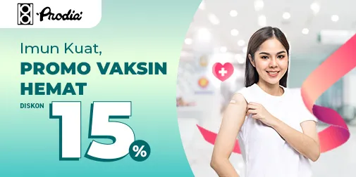 Vaksinasi Hemat 15% di Prodia Women's Health Centre