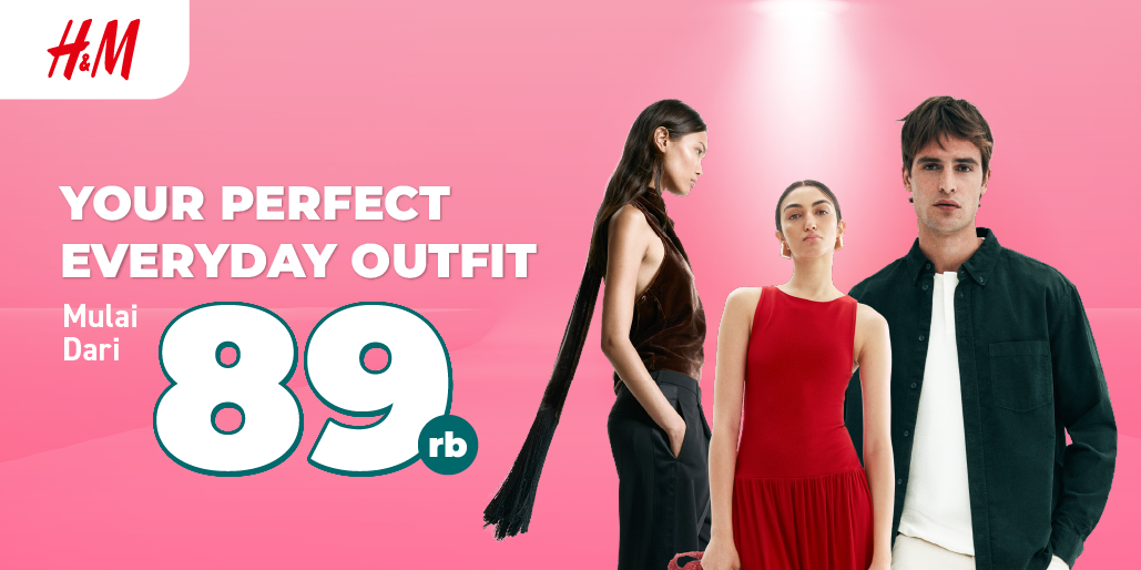 Upgrade Basic Outfit di H&M, Mulai dari 89rb!