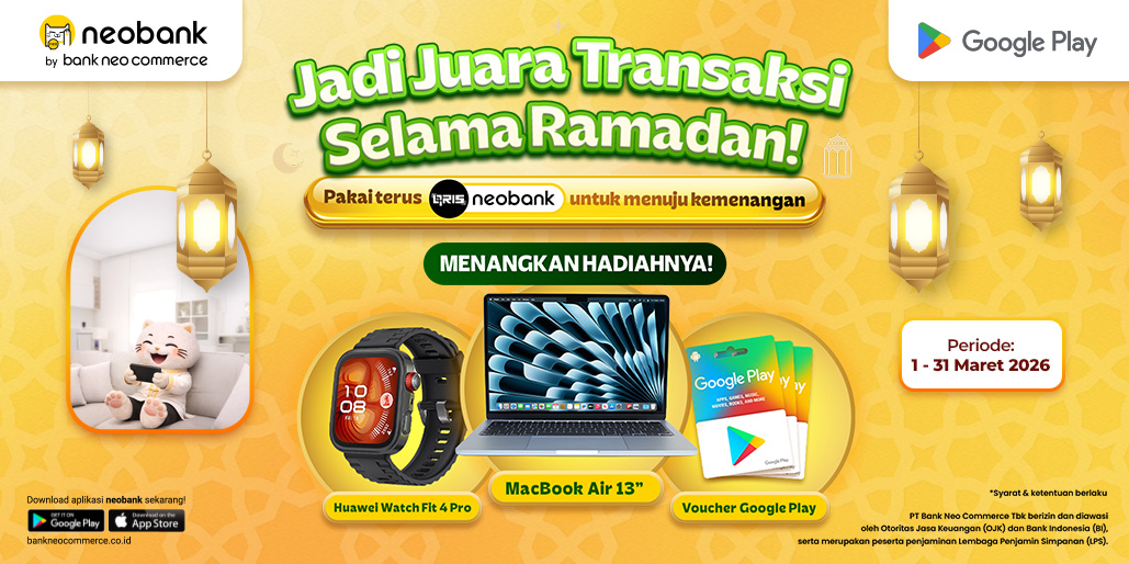 Modal Scan QRIS, Dapatkan Macbook Gratis!