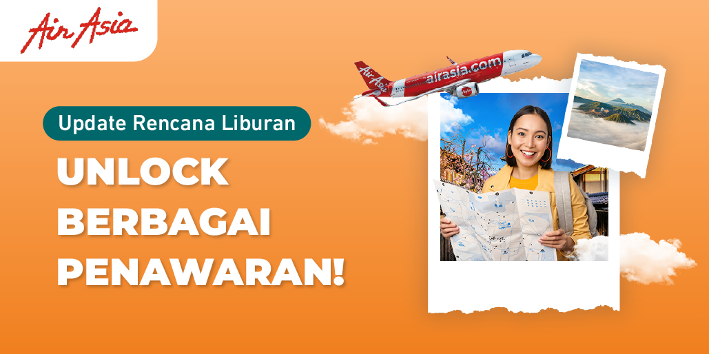 Banyak Penawaran Eksklusif, Hanya di AirAsia! 