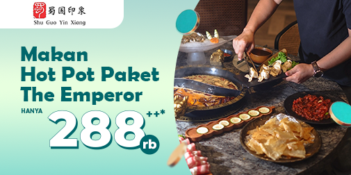 Cobain The Emperor Package, Hot Pot Premium hanya 288RB++