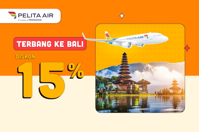 Ke Bali Pake Pelita Air Bonus Café del Mar Bali!