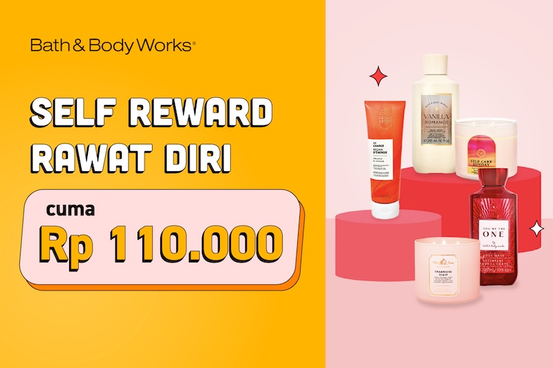 Belanja Hemat di Bath and Body Works Mulai dari 110RB Aja!