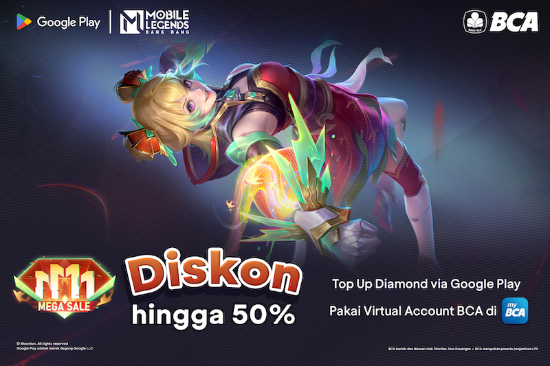 Mega Sale 11.11 MLBB 