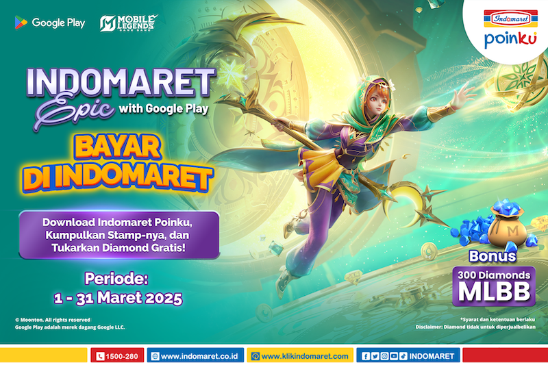 Berkah Ramadan tiba! Top Up Diamond MLBB di Indomaret, Bonusnya Bikin Auto Sultan!