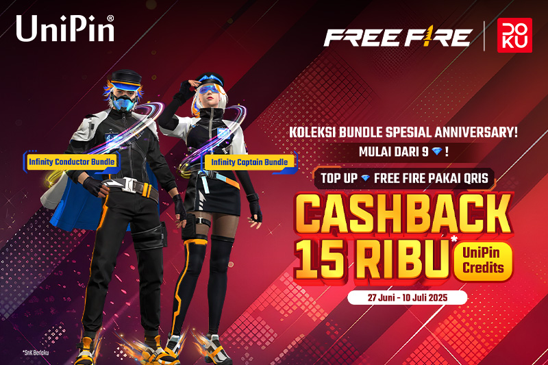 Waktunya Gas Top Diamond! Cashback 15RB Sudah Nunggu!